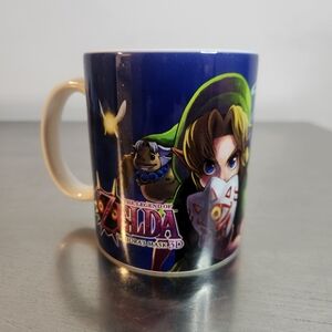 Nintendo Blue Legend of Zelda Mug